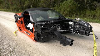 Rare Corvette found stripped of parts and dumped on dirt road outside Barrie, Ont.