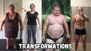 Crazy Weightloss Glow Ups that are Almost Unrecognizable! Motivational Tiktok Compilation