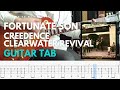 〚TAB〛Fortunate Son - Creedence Clearwater Revival│CCR│guitar cover│tabs│lesson