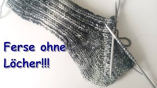 TRICK! Bumerangferse ohne Löcher stricken!