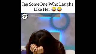 Sanam Jang Hilarious Laughter in Show