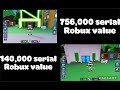 756k serial collection :O (Bid Battles. Roblox)