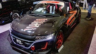 (HD)WITH HONDA S660 modified ホンダS660カスタム - TOKYO AUTO SALON 2019