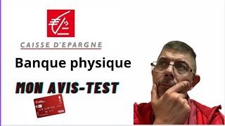 🎯Caisse d’épargne Mon Avis -test , Compte et carte 🤔