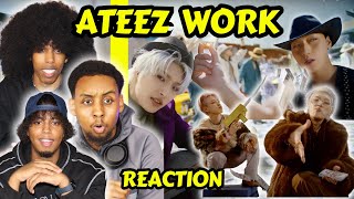 OUR FIRST TIME WATCHING ATEEZ(에이티즈) - 'WORK' OFFICIAL MV REACTION!!