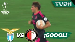 ¡DOBLETE DEL BEBOTE! ¡Santi NO PERDONA! | Lazio 4-2 Feyenoord | UEFA Europa League 22/23-J1 | TUDN