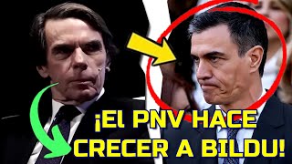 😱¡AZNAR ESTALLA!😱 Advierte que con el PNV hay MÁS BILDU que nunca