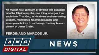 Marcos joins Filipino Catholics in marking Holy Week | ANC