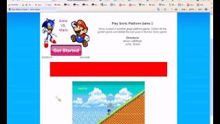 sonic platform 2 problem (falling)