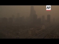 Red alert warning in Beijing over air pollution