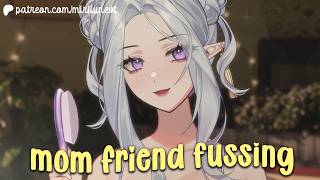 ASMR Mom Friend Fusses Over You 💛 (i poked the hecc out of my mic for this) (lil mean)