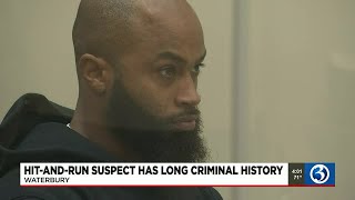 VIDEO: Hit-and-run suspect in Waterbury has long criminal history