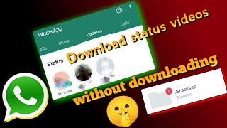 How to save WhatsApp status video. download WhatsApp status without any app in Telugu . 🤯🤯🤯