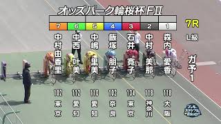 【岸和田競輪場】令和4年4月8日 7R オッズパーク輪桜杯 FⅡ 1日目【ブッキースタジアム岸和田】