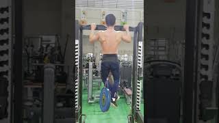 [운동영상] -60kg 실업팀 유도선수의 20kg 중량 풀업!!