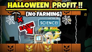 HOW TO PROFIT HALLOWEEN IN 10 MINUTES !! NO FARMING !! | GROWTOPIA PROFIT 2021