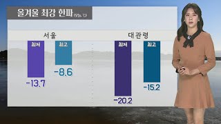 [날씨] 내일까지 충남·호남·제주 '폭설'…한파 계속 / 연합뉴스TV (YonhapnewsTV)