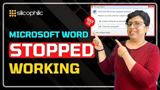 How to Fix "Microsoft Word Has Stopped Working" Error? | FIX! Word Crashed? (EASY Steps!)