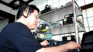 [HD] T88KH on the air in RTTY from Downtown Koror Rep.of Palau Sep/2010