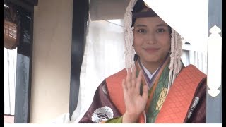 広瀬アリス【宮地嶽神社２０１７秋季大祭　御神幸行列お上り】