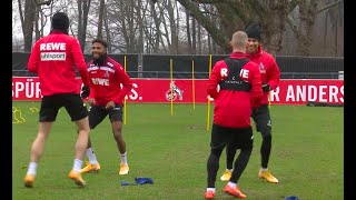 Emmanuel Dennis und Max Meyer legen beim 1. FC Köln los