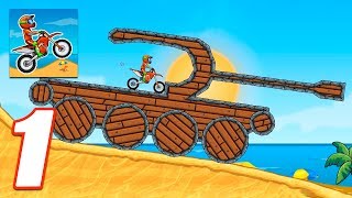 Moto X3M Bike Race Game levels 1-10 - Gameplay Android & iOS game - moto x3m