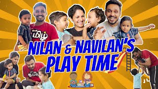 😍 Suprise Video || 😍 Nilan \u0026 Navilan's Play Time 💪 #vaishalipriya #nilannavilan