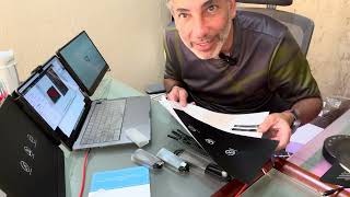 DomyFan Tripple Screen Laptop Extender Review \u0026 Unboxing