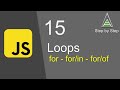 JavaScript Beginners Tutorial 15 | For Loops