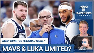 Luka Doncic Isn't Playing 100% for the Mavs in Game 1 vs OKC Thunder