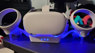 Kytok Charging Dock For Oculus Quest 2. this thing is pretty cool.