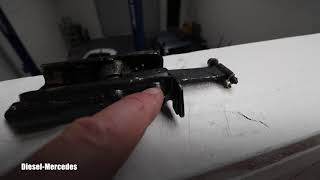 How To Replace Door Check Mercedes W124