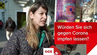 Würden Sie sich gegen Corona impfen lassen? | Das sagen die Menschen auf der Straße