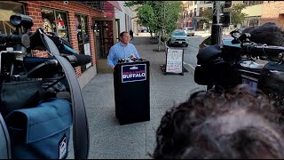 GOP candidate for Buffalo mayor says city has 'crime crisis,' police stats show crime down this year