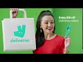 Enjoy $10 off Deliveroo Orders - GrabRewards