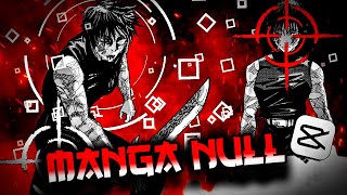 Manga Null Capcut Tutorial | Null Tutorial in Capcut #capcuttutorial