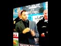 Male Interpreter interpreting in Florida about hurricane Irma 91017
