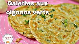 Green onions pancakes / couscoumas