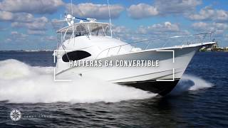 SOLD in 60 Days!! 2006 Hatteras 64CV Aquaholic Too - FOR SALE BY JIMMY ROGERS of TGYG