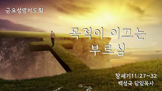 [ 전곡중앙교회 2025. 2. 7. 금요성령기도회 ] 목적이 이끄는 부르심 ( 창세기 11:27~32 ) 백성국 담임목사