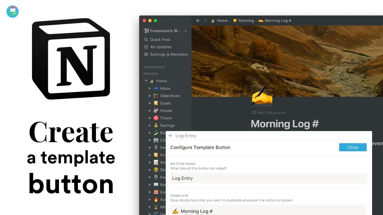 How To Create A Template Button In Notion 2024 2025 Calendar