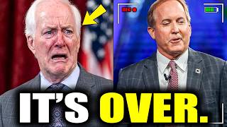 RINO John Cornyn FURIOUS As Ken Paxton does VICTORY LAP!!!
