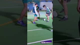 【フットサル】「2人の連携」 個サルでちょっとカッコいいプレー_360｜A little cool moments of Futsal court in  japan｜#shorts