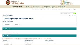 Online Permitting Tool - Uploading Documents