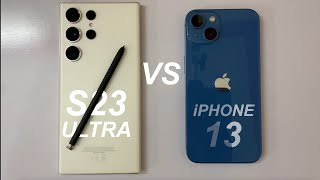 Samsung Galaxy S23 Ultra vs Apple iPhone 13  - SPEEDTEST