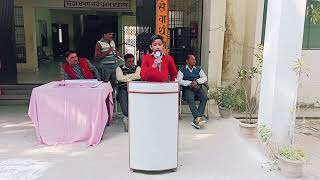 Speech by Class 8 Student #atssakraura #colonelganj #samajkalyan #upgovt