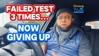 Giving Up After Failing My Driving Test 3 Times | Online Course Learning To Drive!