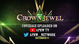 [APRW Crown Jewel] Pride Championship: UndeadBrock(c) vs Burnard The Bear