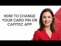 How To Change Your Card PIN On Capitec App - AshleyHowTo