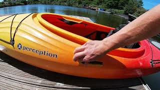 How to deploy the skeg on your kayak